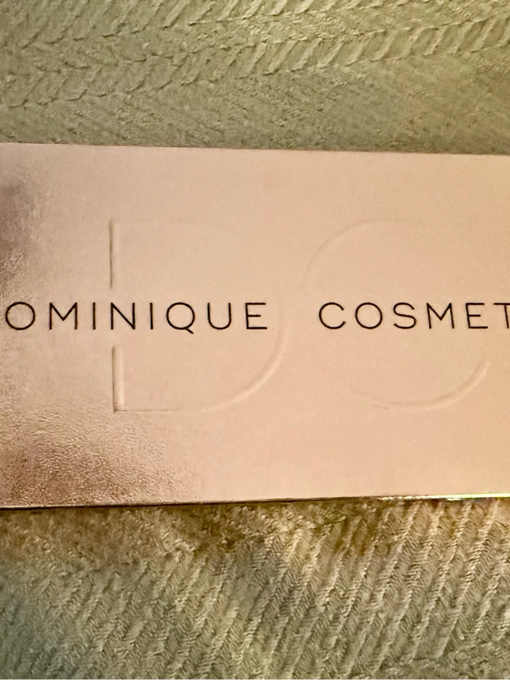 Dominique Cosmetics Rose Gold Shimmer Eyeshadow Palette